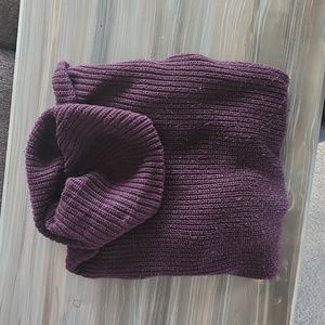 Abercrombie and Fitch purple sweater dress, size s